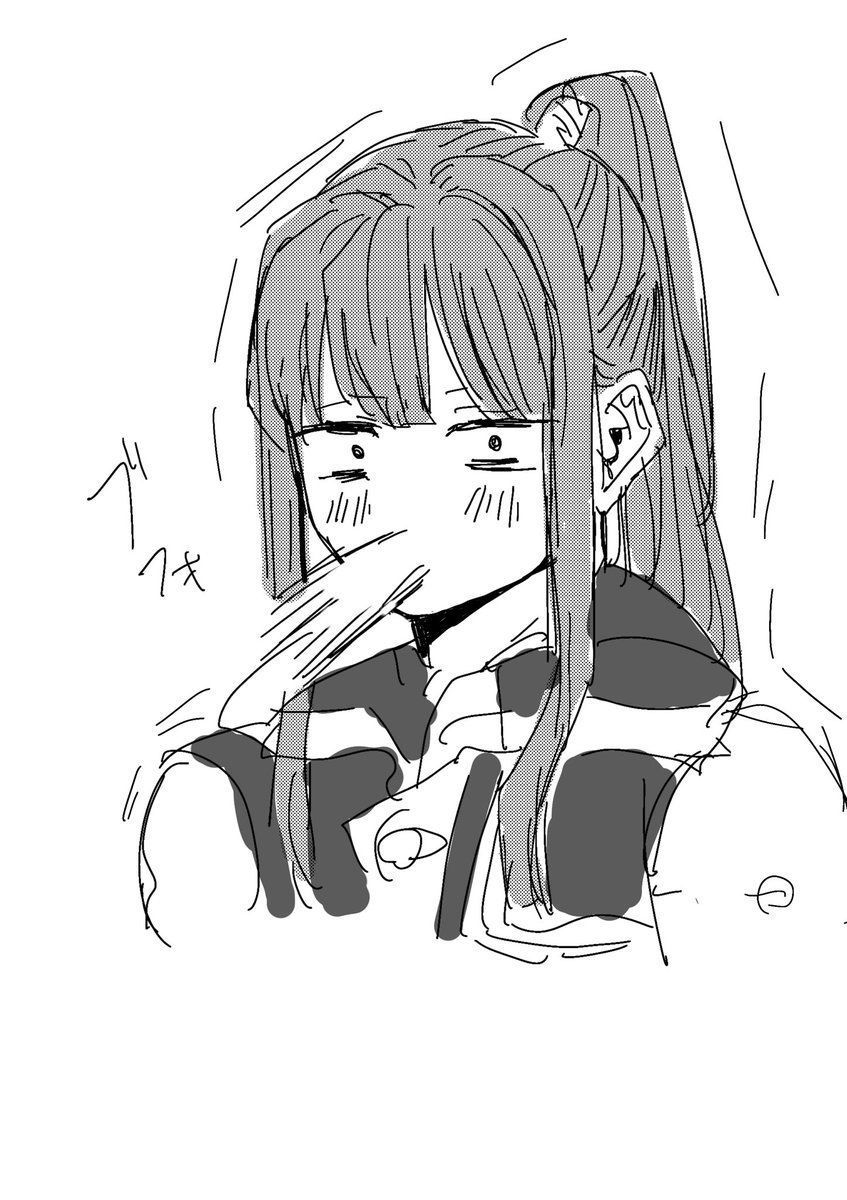 何かにツボったダユ落書き 