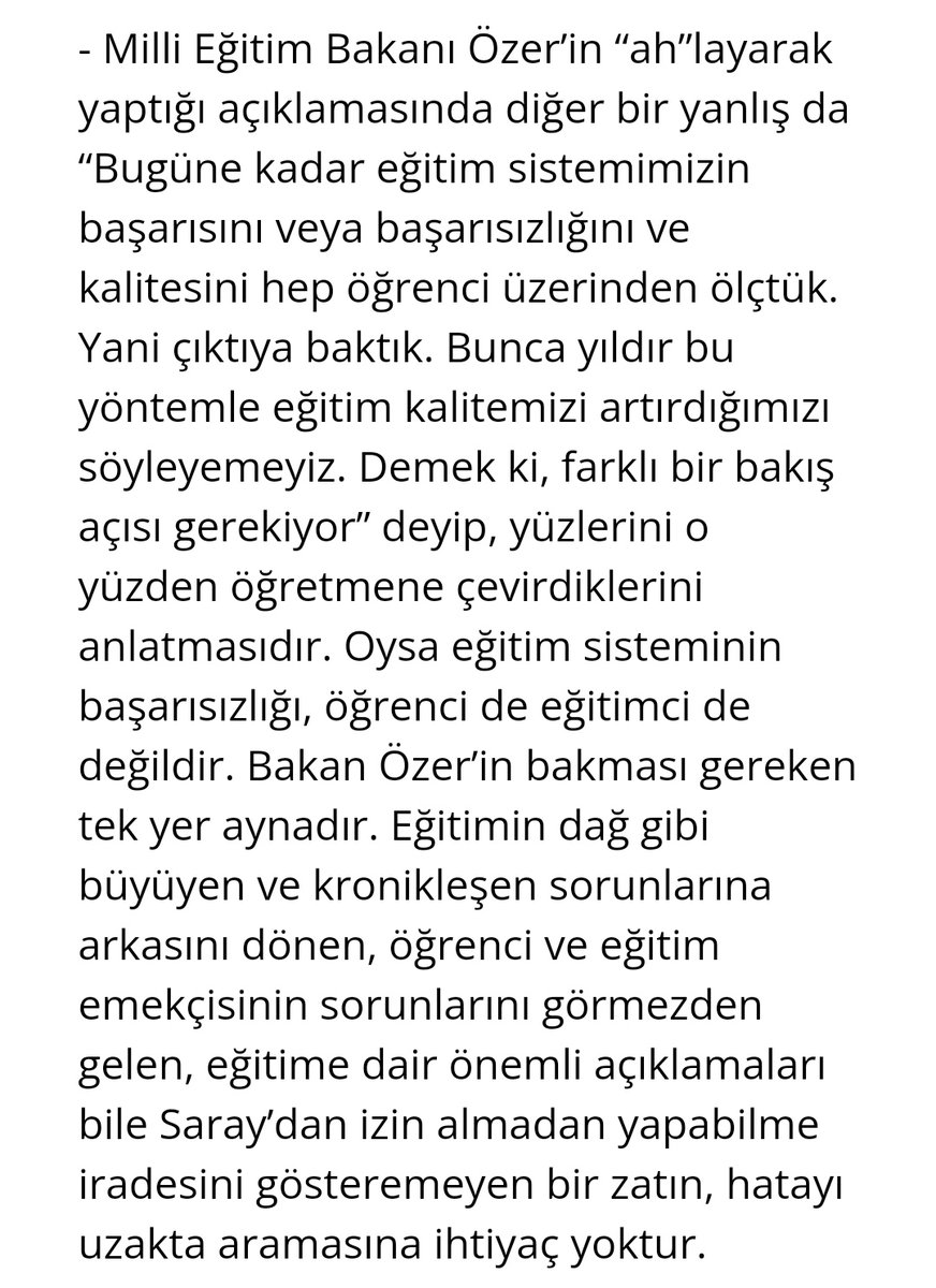 ipekcorap's tweet photo. #öğretmenlerayakta #Sinaviptal #öğretmenlertekyürek https://t.co/AiyVFvwNYT