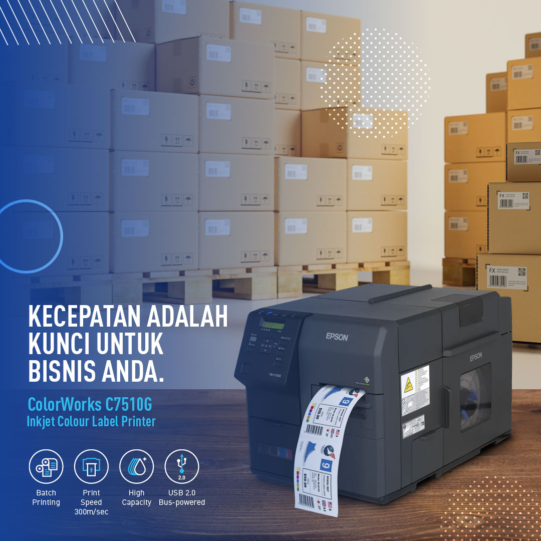 EpsonIndonesia's tweet photo. Penuhi kebutuhan label kemasan produk Anda dengan cepat menggunakan printer label Epson ColorWorks C7510G untuk mendukung bisnis Anda berkembang lebih pesat.
https://t.co/JjniaVpJLl
#printerlabel #labelkemasan #packaging #labelproduk #printerlabel #printerlabelepson https://t.co/UpN7pCUbq5