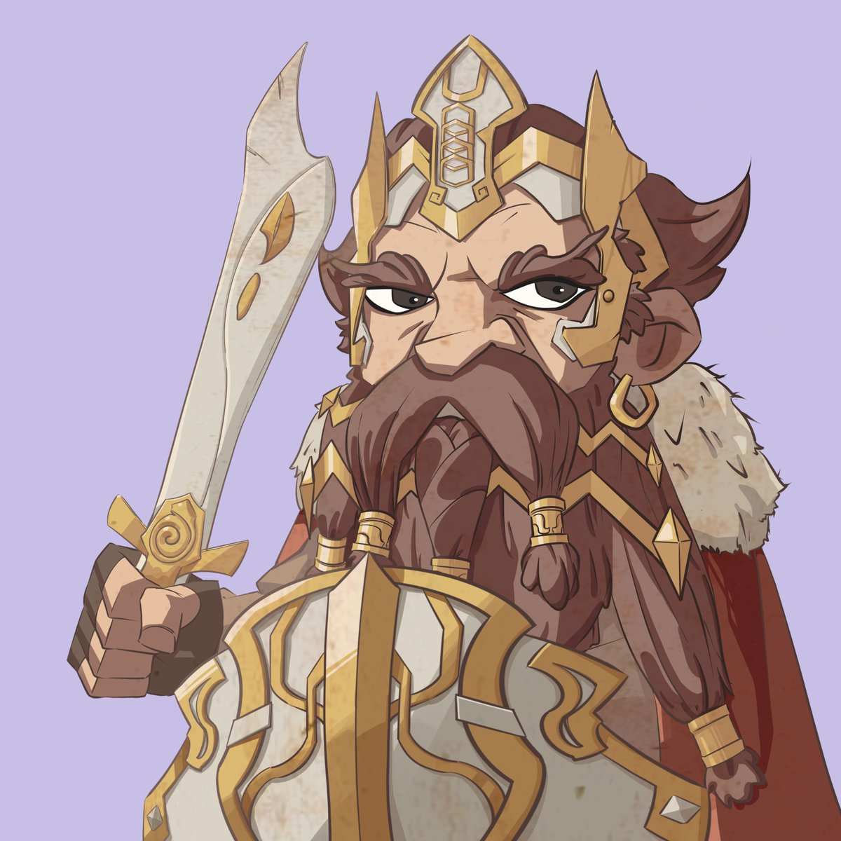LOTRDwarfMaster's tweet photo. 💓First comes the King of Longbeards, the tribe hero Gimli belongs to. Image of the most stubborn knights of the Firebeards also released.
The King summoned 7 Houses of dwarves, including Longbeards, Ironfists, Blacklocks, Firebeards, Broadbeams, Stonefoots and Stiffbeards. #LOTR https://t.co/YqWrsc6Mux