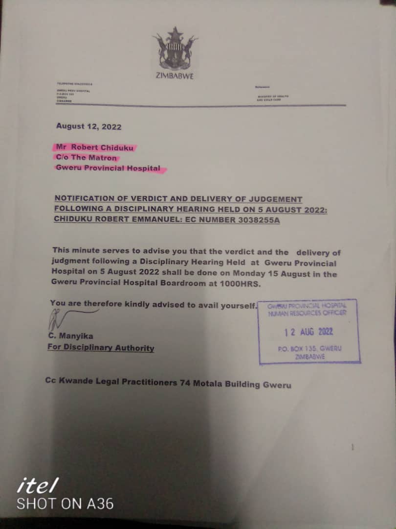 ZPNU_official's tweet photo. ZPNU President Robert Chiduku 's Judgement will be delivered on Monday the 15th of August 2022.Pray for him this whole weekend.               *#Pray for Robert*
@zditrust 
@ARTUZ_teachers 
@MutasaPeter 
@crisiscoalition 
@NGOAfricaWatch 
@ZimHRNGOForum 
@ZLHRLawyers 
@ZadhrDoctor https://t.co/qGcjxjzicL