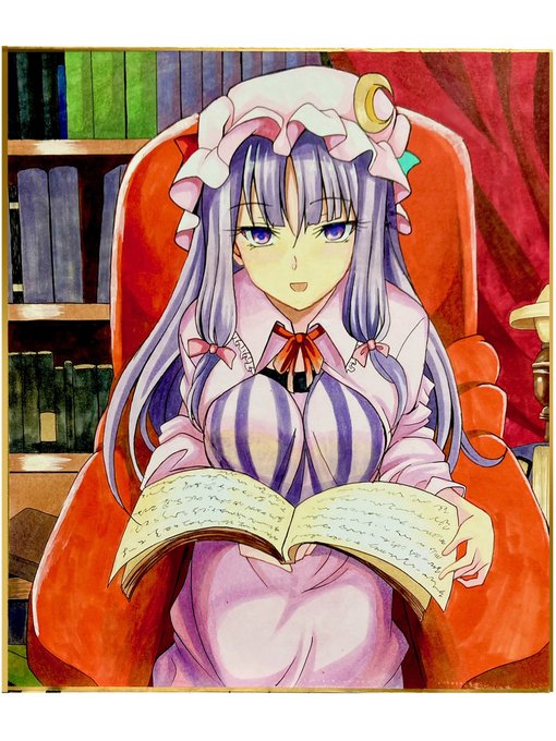 アナログでパチュリーさん描いてみた

#パチュリー・ノーレッジ 
#東方Project 
#アナログ 