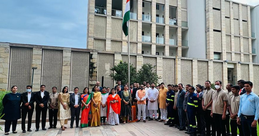 Lodhidelhi's tweet photo. Celebrating the glorious spirit of our nation's sovereignty, democracy and diversity.
The Lodhi, New Delhi wishes you a Happy Independence Day.

#TheLodhi #LeadingHotelsoftheWorld
#TheLodhiMoments #ExpereinceTheLodhi
#IndependenceDay https://t.co/tnbi1hR4IT