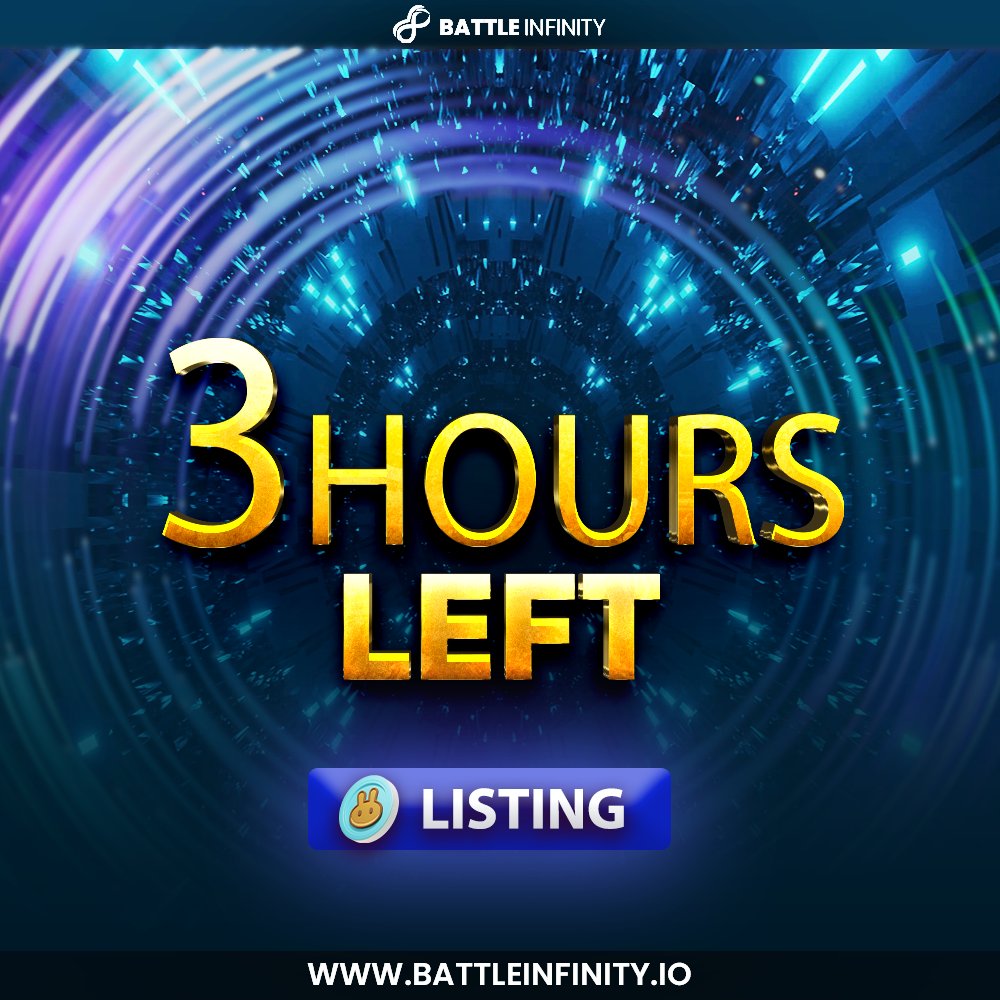 IBATOFFICIAL's tweet photo. 👉 Get Ready, Only 3 Hours Left Until @PancakeSwap Listing ⏱

👉 Countdown :- https://t.co/1PYBPe1te8 https://t.co/39bNLOfnj9