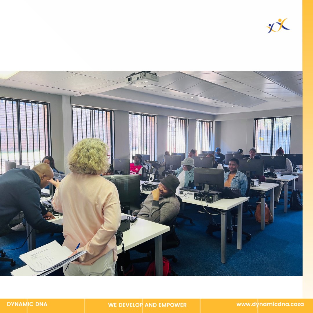 dynamic_dna's tweet photo. Happy Monday!
Having new learners on campus is one of the best feelings! π
Our end goal is to empower and educate people with ICT and Business skills by enabling them to be relevant by bridging the technology skills divide.
Partner with the best today!
#dynamicdna https://t.co/PjyT8YJXW7
