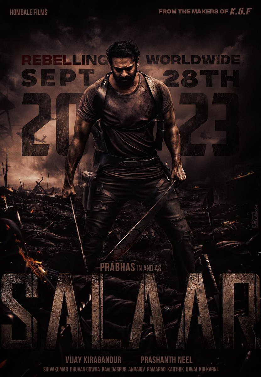 Kaushik LM (@lmkmoviemaniac) on Twitter photo This is the #Prabhas that the Boxoffice needs ๐๐ฅ
'๐๐๐๐๐'๐๐๐๐ ๐๐๐๐๐๐๐๐๐ ๐๐ ๐๐๐ ๐๐, ๐๐๐๐.
#Salaar #TheEraOfSalaarBegins @prashanth_neel <a href="/hombalefilms/">Hombale Films</a> This is the #Prabhas that the Boxoffice needs ๐๐ฅ
'๐๐๐๐๐'๐๐๐๐ ๐๐๐๐๐๐๐๐๐ ๐๐ ๐๐๐ ๐๐, ๐๐๐๐.
#Salaar #TheEraOfSalaarBegins @prashanth_neel <a href="/hombalefilms/">Hombale Films</a>