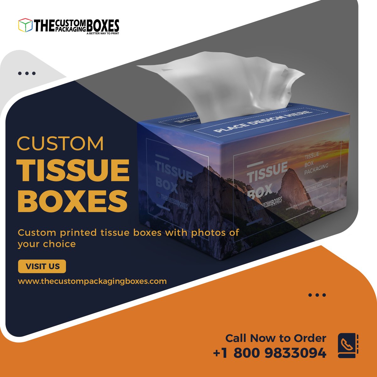 packagingboxes's tweet image. Make your boxes stand out with a custom designed tissue box. Make your customers happy by providing them with the perfect tissue box to match their theme.

Visit us at:
thecustompackagingboxes.com
.
.
.
.
.
#tissueboxes #tissue #tissuepackaging #tissuebox #boxes #packaging #printing