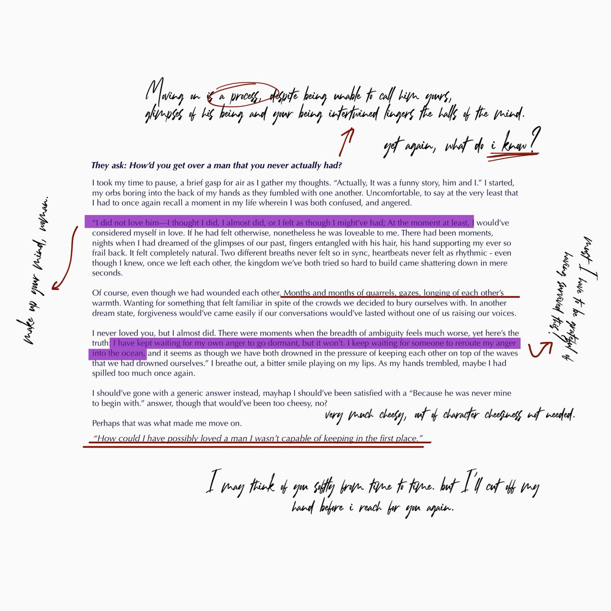 ⠀

          ‘ CRUMBLED DRAFTS:

           An excerpt from a book I’ll
           never write, and proses I’ll
           never finish. ’ 

              First of many pages.  
⠀
ㅤ