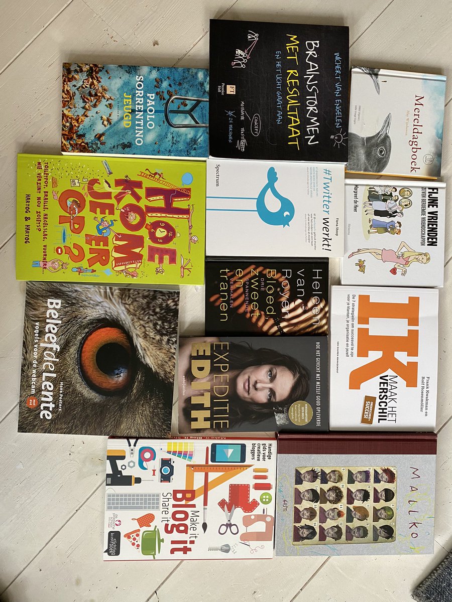 peterteriele's tweet photo. 4 kg 12 boeken ter waarde van bijna 200 euro kon ik voor 22 euro meenemen. #lappendag in Hoorn https://t.co/A5Sl1lFVr0