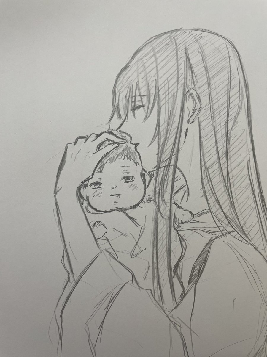 エルキドゥと赤ちゃん 