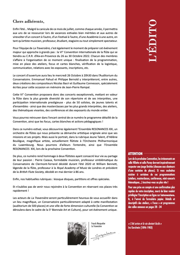 La_Traversiere's tweet photo. Découvrez le nouveau Traversières Magazine N°142 ! Bientôt dans votre boite aux lettres et déjà en ligne : https://t.co/ShMtMeu6jQ 
Bonne lecture ;) https://t.co/N2CdZ4eRgd