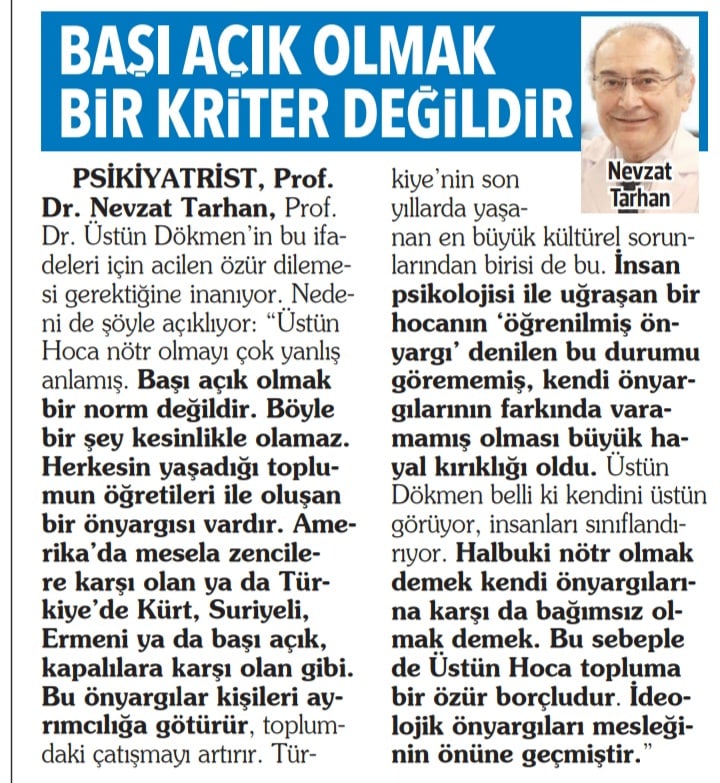 Nötr olmak demek, kendi önyargılarına karşı da bağımsız olabilmek demek... <a href="/Hurriyet/">Hürriyet.com.tr</a> hurriyet.com.tr/yazarlar/fulya…