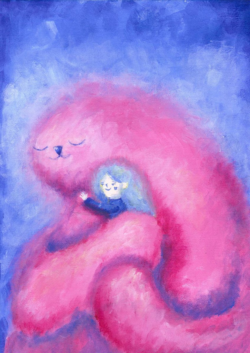 GM🍓
New drop on <a href="/foundation/">Foundation 🌐</a>

1/1 traditional art painted with acrylic. This is an important art for me.And I've been thinking for a long time whether it's worth making an NFT out of it. But I came here to express my feelings🌸
I wish you soft hugs and warmth in your ❤
Link⬇️