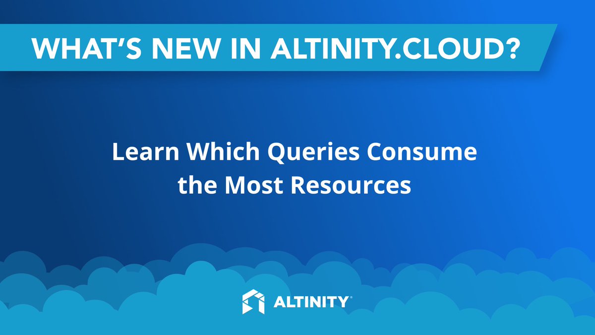 AltinityDB's tweet photo. Our new #WorkloadDashboard gives customers a quick insight into the most #resource consuming #queries. In addition, we have also improved our #Schema explorer. Check out the many new features we introduced in #AltinityCloud so far this year ππΌ https://t.co/RPkzC6xSw7 #ClickHouse https://t.co/mfpixwjfU6