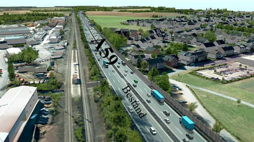 A565Autobahn's tweet photo. Heute Beginn "Planfeststellungsverfahren 8-streifiger Ausbau A59 AD #SanktAugustin -West/AD #Bonn -Nordost" Erhebt EINWENDUNGEN! Hier soll eine weitere urspünglich lokale Auobahn zur transnationalen Großautobahn ausgebaut werden! Betrifft auch #Köln! https://t.co/FFVqQJd1G6 https://t.co/8eXnYQGDme