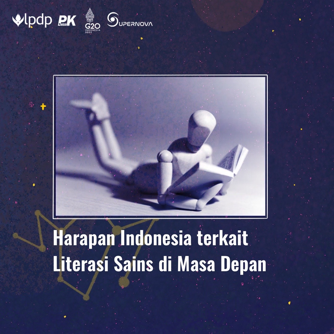caesariaw's tweet photo. Selama beberapa hari ini, SuperStar sudah mengenal lebih dekat "Literasi Sains". Lalu, apa harapan SuperStar untuk literasi sains Indonesia di masa depan? 

#LPDP
#DiriUntukNegeri #SDMUnggulIndonesiaMaju #AkuPastiMengabdi #PK191 #Supernova https://t.co/snTCLc87ON