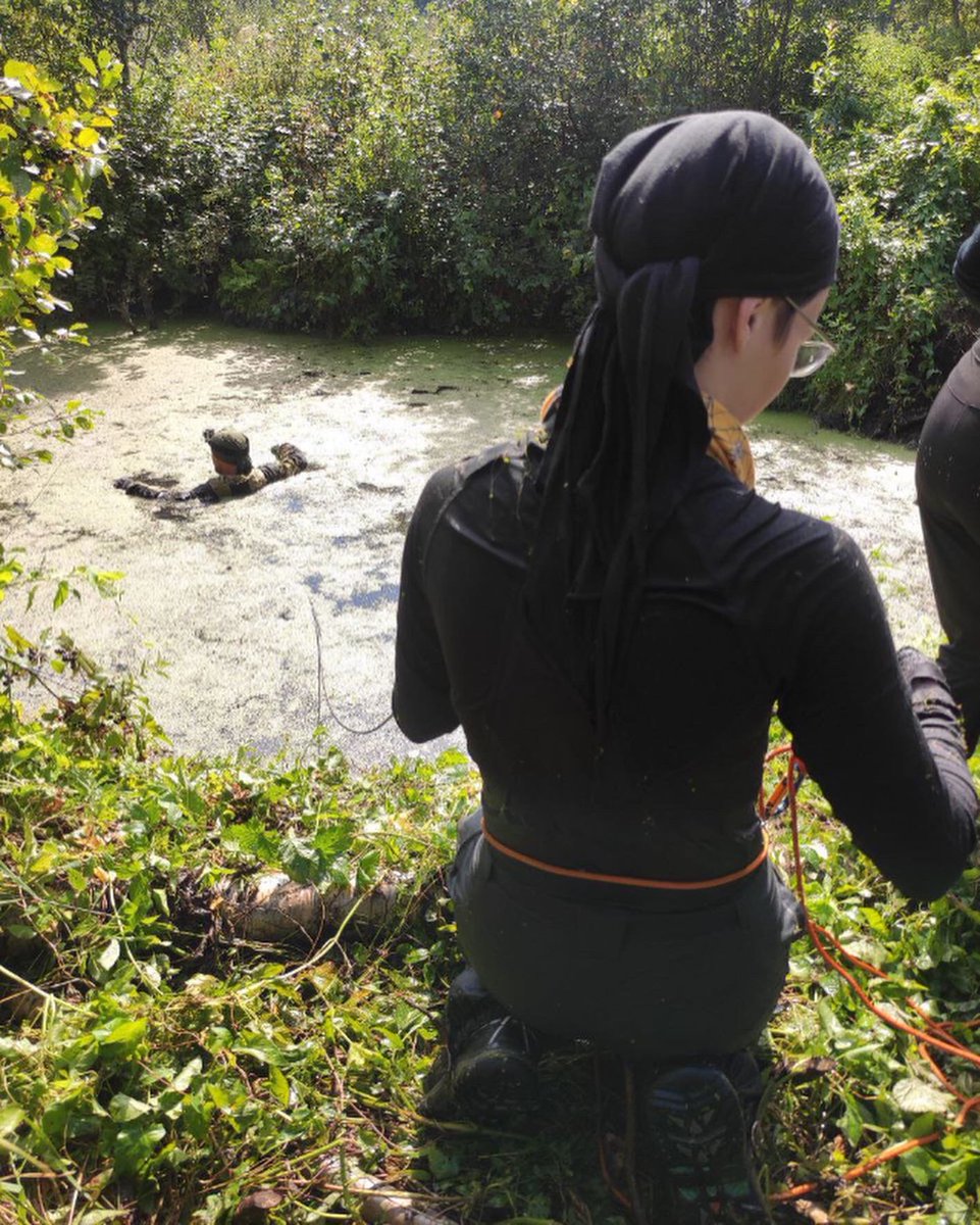 Ново приключение от отряда ЛА) обучение по прохождению на болотах и подготовка инструкторского состава.