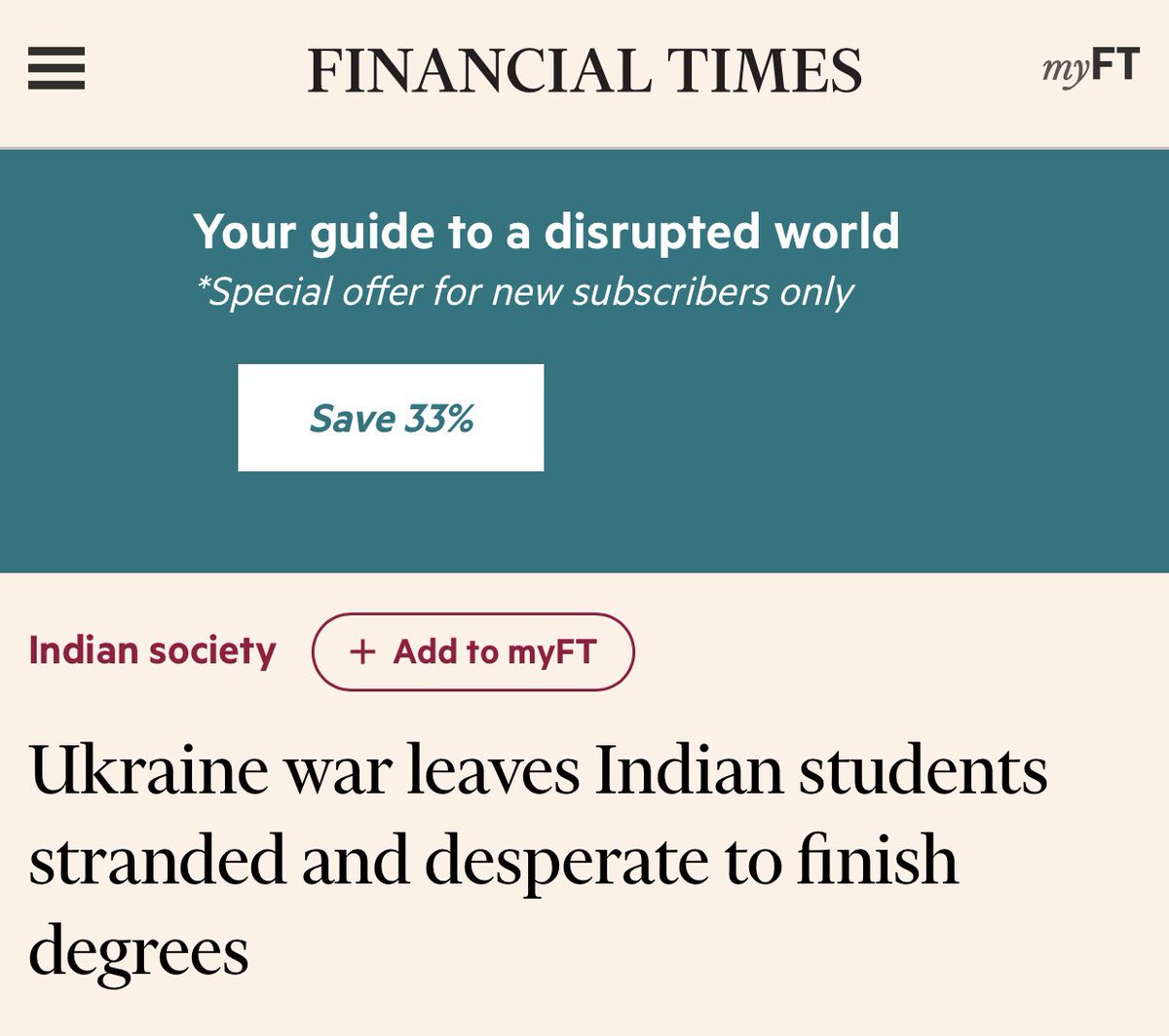 AmanTha19865531's tweet photo. Op Ganga started by evacuation of students from war torn ukraine but it will truly finish when our govt. will save our future. #studentsindark #HarGharTiranga  
@PMOIndia @Swamy39 @DrSJaishankar @BJP4India @rajyasabhatv @ndtv @TanseemHaider https://t.co/hopjQ07B5x