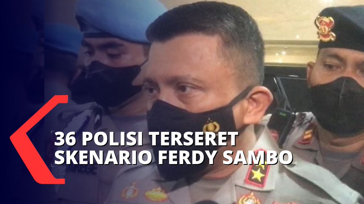 KompasTV's tweet photo. Tim Inspektorat Khusus Polri Periksa 63 Personel yang Diduga Terlibat Kasus Irjen Ferdy Sambo https://t.co/Xq2lel7Gl7 https://t.co/U1TvqybioH