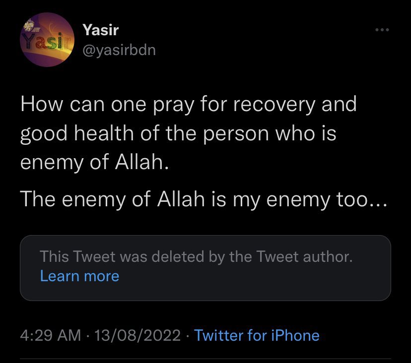 BefittingFacts's tweet photo. And @ranaayyub deleted her tweet. She can blame sanghis for it. 🙂 https://t.co/I6hvkrLm4r