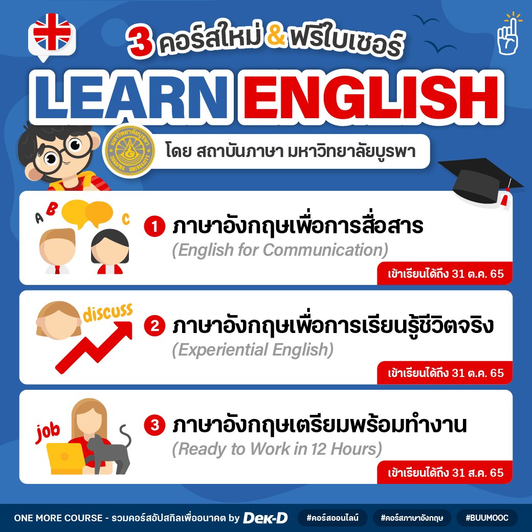 ทุนต่อนอก & บอกต่อคอร์ส By Dek-D 🎓 On Twitter: 