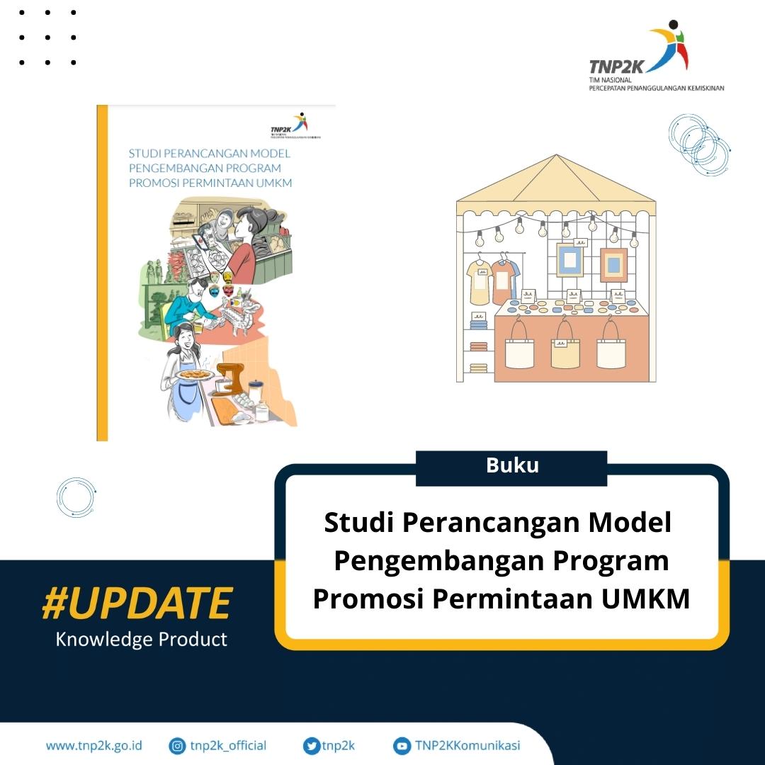 tnp2k's tweet image. Update #KnowledgeProduct TNP2K

TNP2K baru saja merilis produk pengetahuan terkini yang bertajuk "Studi Perancangan Model Pengembangan Program Promosi Permintaan UMKM"