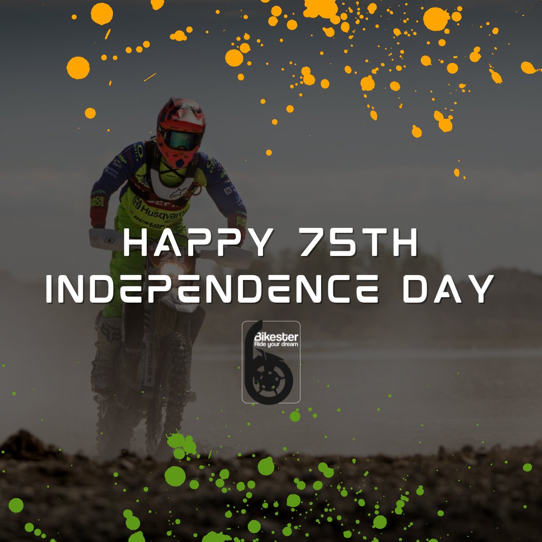 BikesterGlobal's tweet photo. Happy #IndependenceDay from #BikesterGlobal to all

#BikesterFam https://t.co/syzo9v8fOP