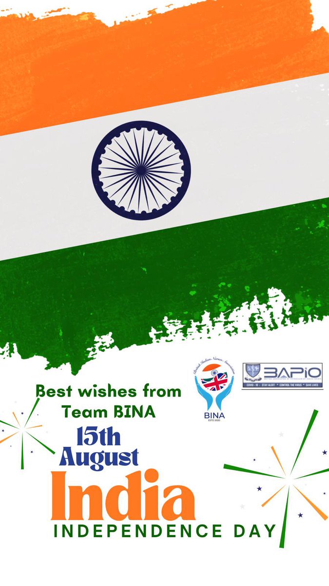 Wishing our Indian community a Happy 75th Independence Day. #UnityInDiversity <a href="/BAPIOUK/">BAPIO</a>