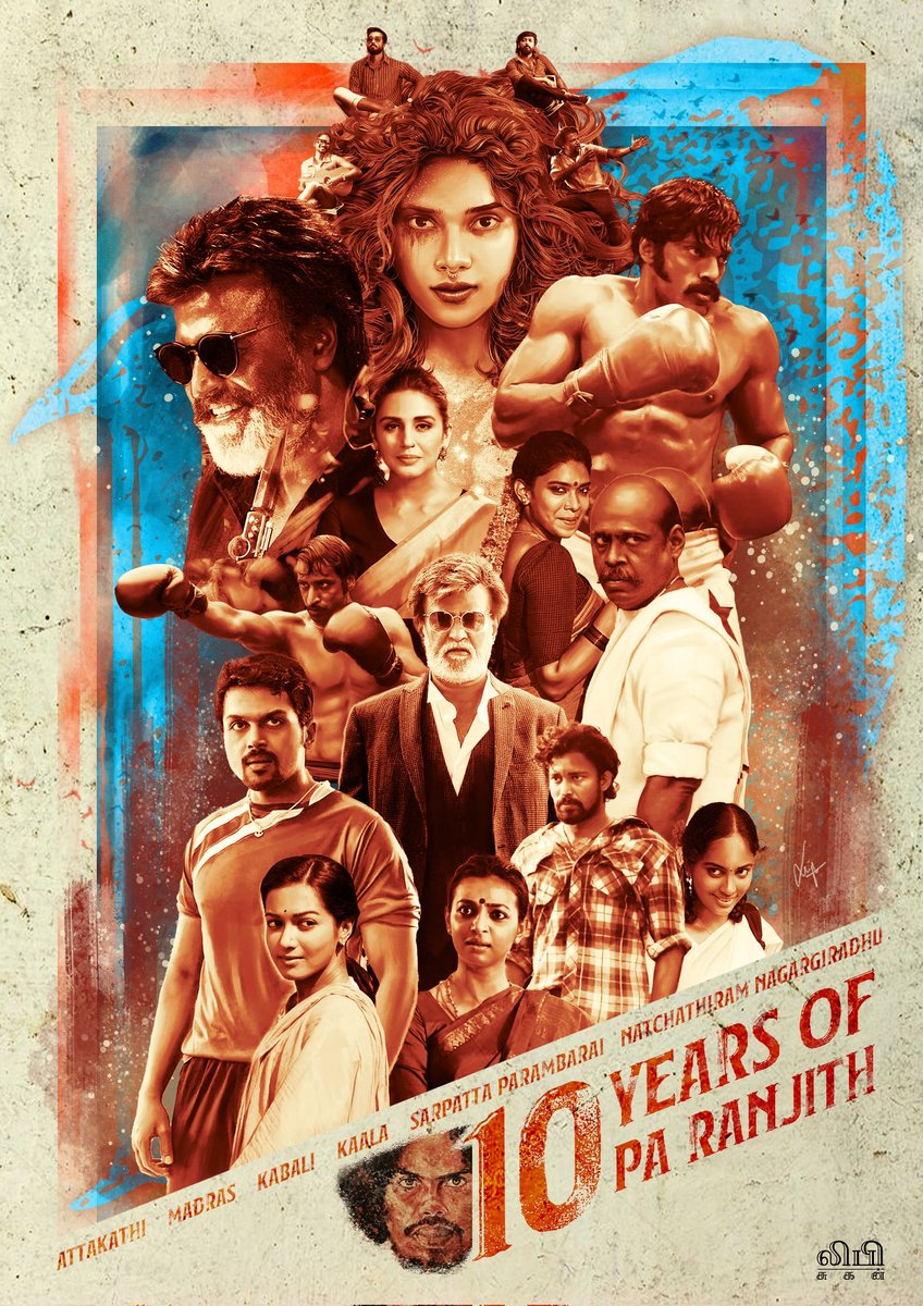RahulPradhan84's tweet photo. 10 years in Tamil cinema. 
Not a easy task to anyone..

#PaRanjith 
is a real game changer ❤️ 🔥
@beemji Jay Bhim Anna
#10yearsofPaRanjith https://t.co/QjuCBZk4df