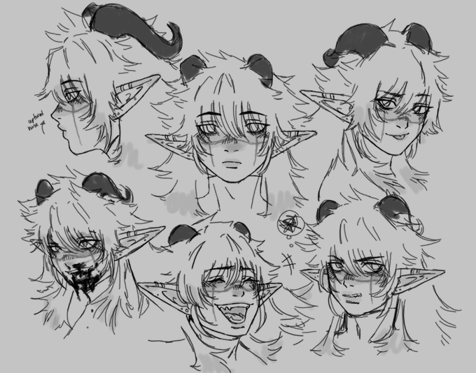 Tails of Xadia character I made :33 he drinks blood 