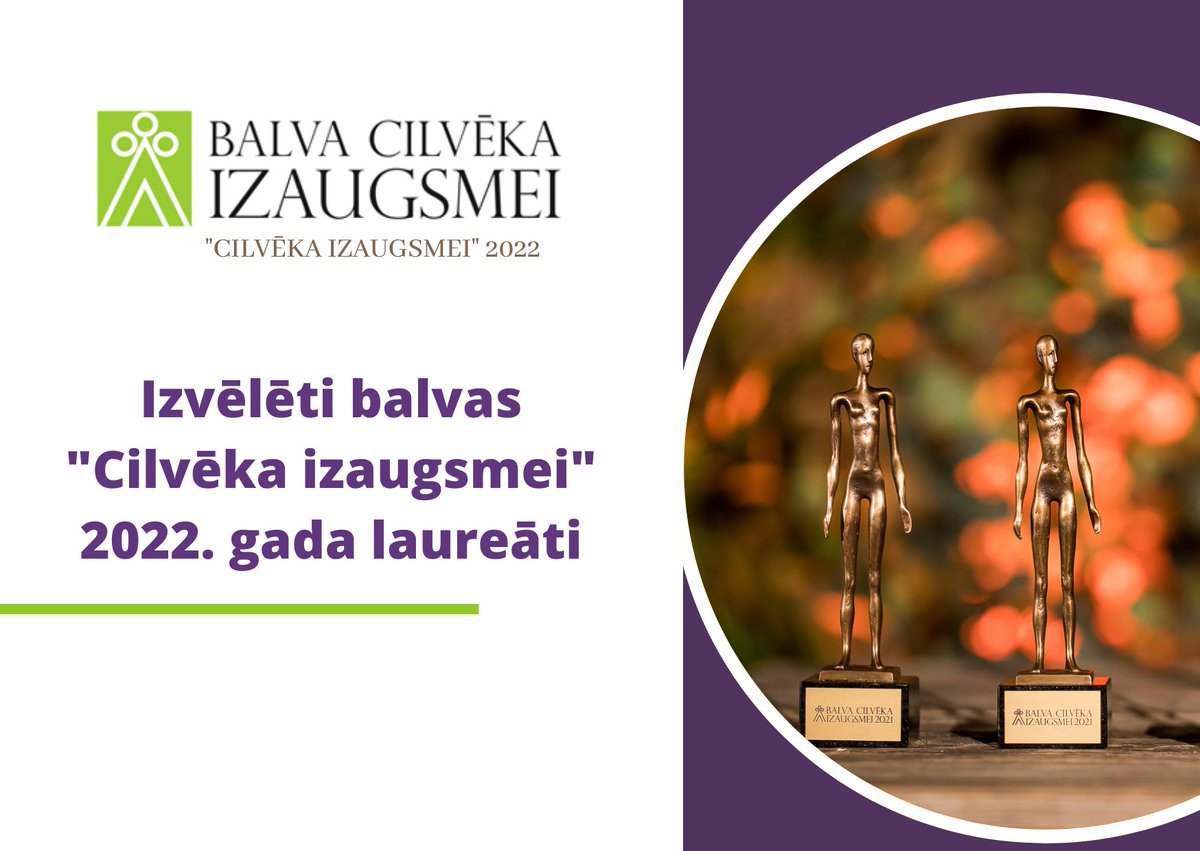 HDAAward's tweet photo. 🌟Jau pavisam drīz, 22. septembrī, uzzināsim 2022. gada #BalvaCilvēkaIzaugsmei laureātus 4⃣ balvas kategorijās: par sociālo atbildību un filantropiju, par izcilu ieguldījumu izglītībā, par izcilu ieguldījumu veselībā un par ieguldījumu Latvijas nākotnē.
👉https://t.co/xRvJFiceJj https://t.co/p6Vm7bV6fZ