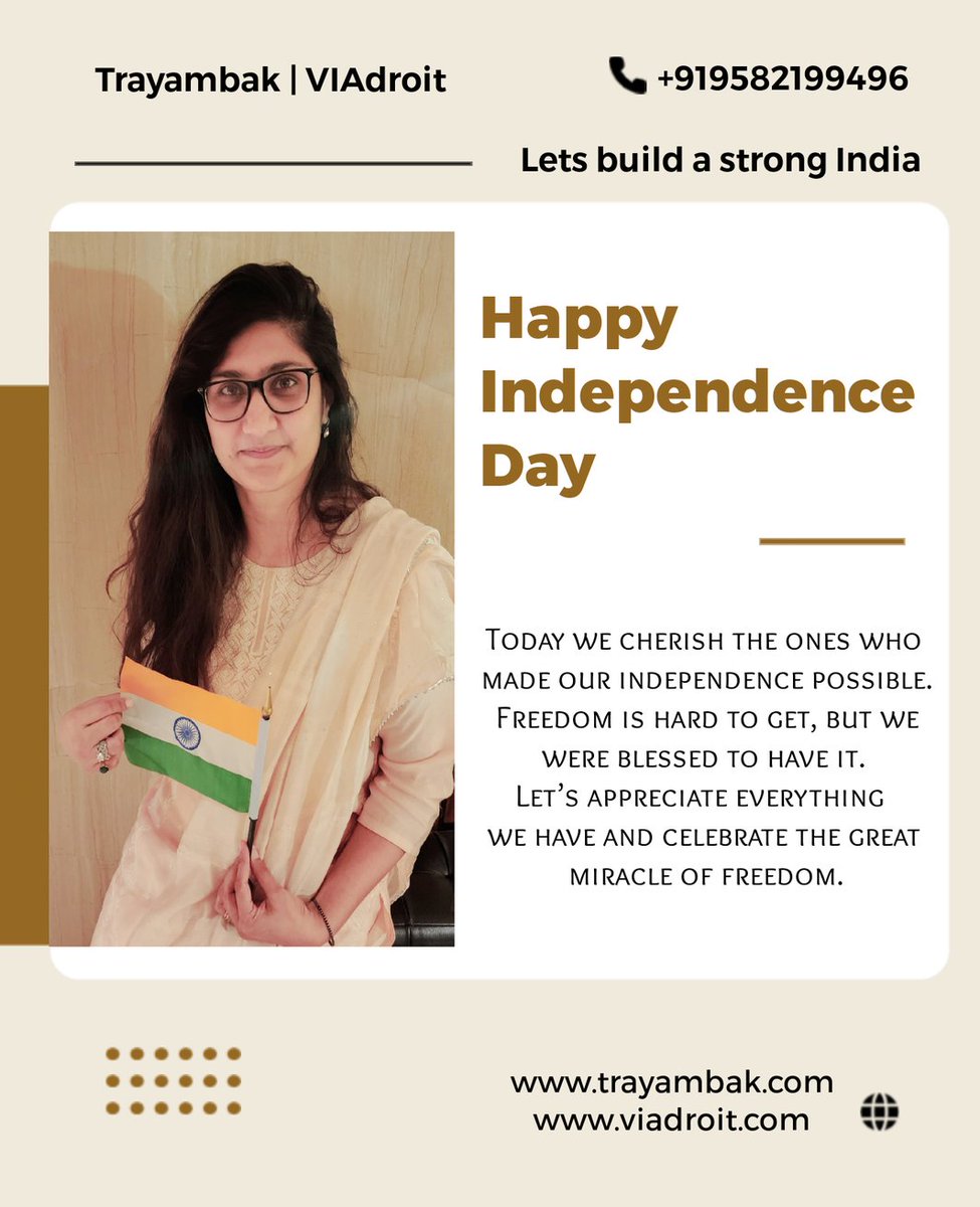 Isha310388's tweet photo. Happy 75th Independence Day! 
#Blessedwithfreedom #freedom #freedomofspeech #freedomofexpression #independenceday2022 https://t.co/1OZv58l7Se