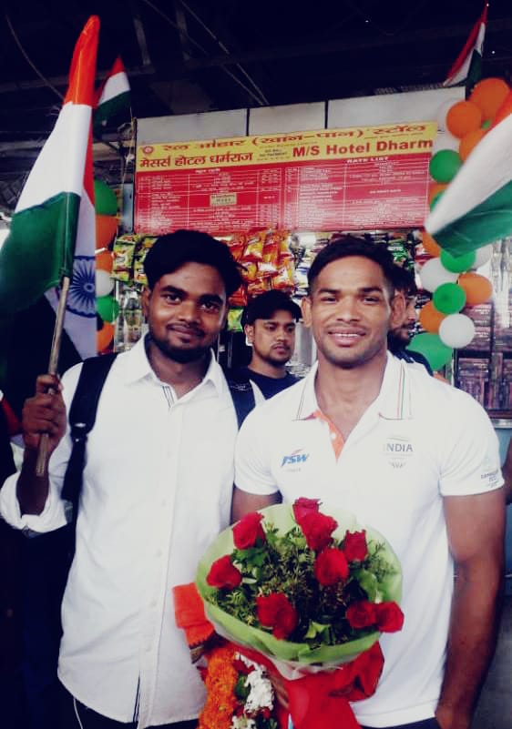 AlokSahay_'s tweet photo. #Vijay Kumar Yadav
#Judo practitioner

 *He won the Bronze medal at the 2022 Commonwealth Games.* https://t.co/dU86uXy8Bv