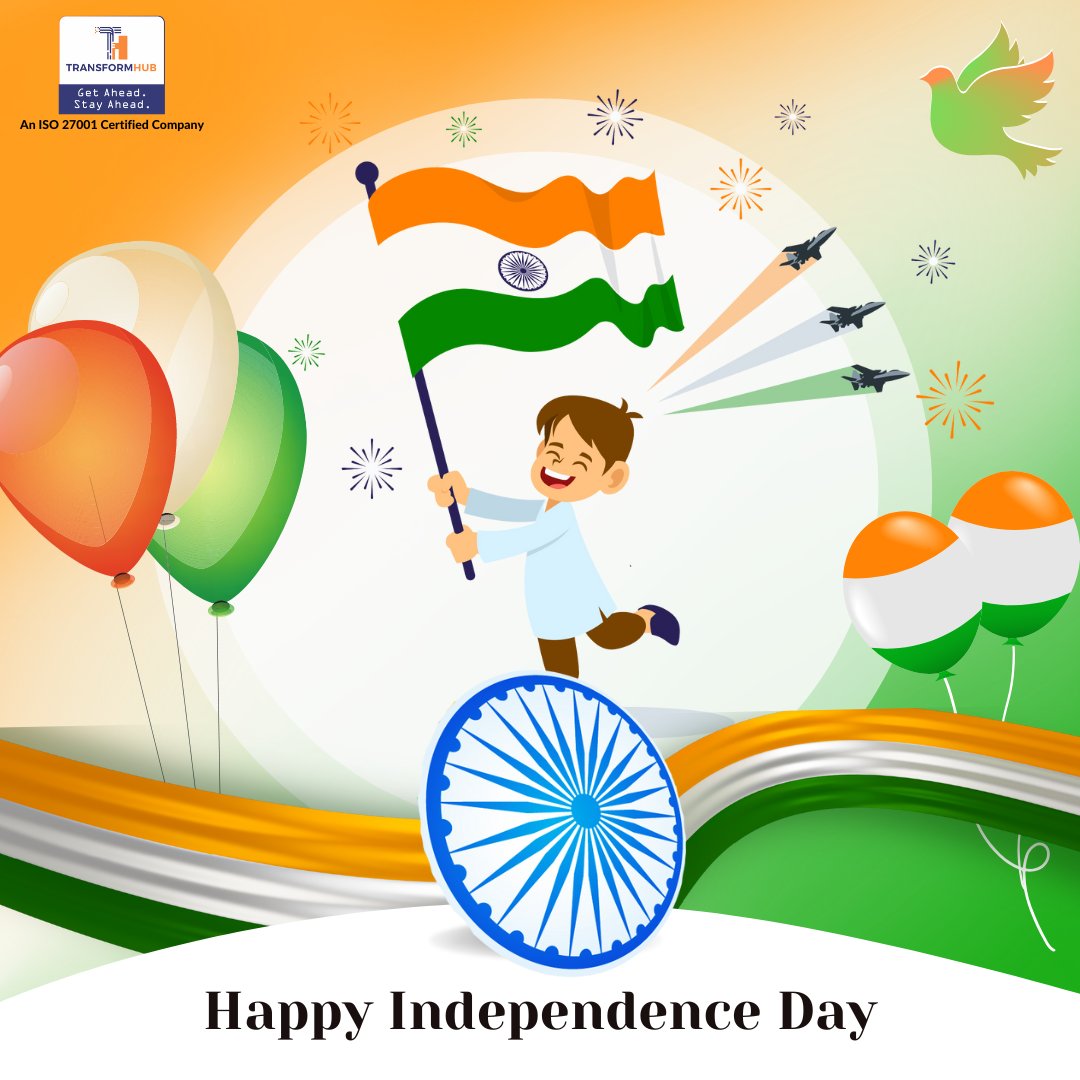 HubTransform's tweet photo. Freedom in the mind, faith in the words, pride in our soil. Let's salute the nation on this Independence Day.
#Independenceday #75yearsofindependenceday #India #transformhub https://t.co/EUOpPaB2Vr
