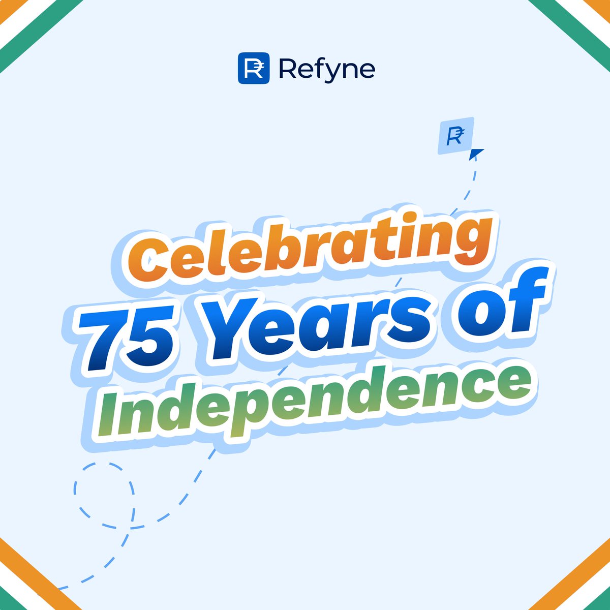 Refyne_India's tweet photo. Team Refyne wishes you a Happy Independence Day! 🇮🇳

#HappyIndependenceDay https://t.co/Ga8nIHHrUt