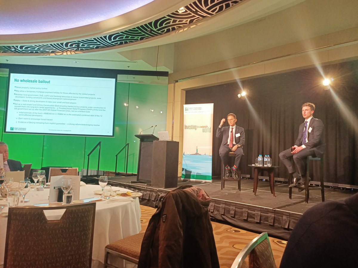 Fantastic session by <a href="/BNPPAM_COM/">BNP Paribas AM</a> in Melbourne with Chi Lo about #Chinaeconomy