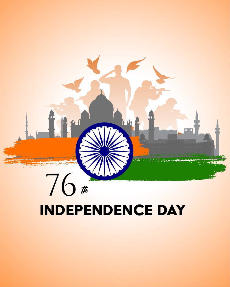 RVITM_Official's tweet photo. May this Independence Day fill our hearts with pride and fulfilment as we cherish the ideals and virtues of our great nation. From #RVITM, we wish everyone a very #HappyIndependenceDay. #RVEducationalInstitutions #JaiHind #75thAmritmahostav #India #August15th #GoChangeTheWorld https://t.co/aIds0P44wA