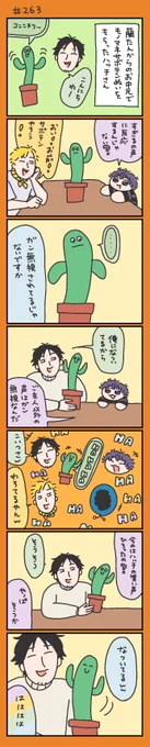 #️⃣263
🐧と🌵
癒し 