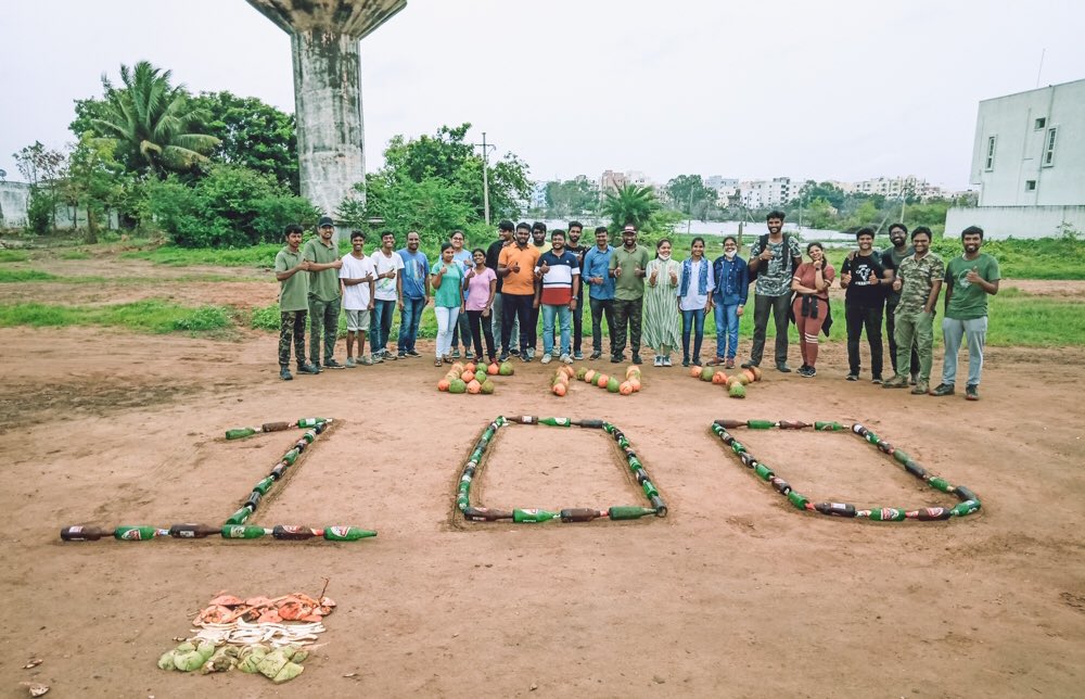 ENYImpacts's tweet photo. 100th Ameenpur Lake Outreach.
Cleanup, Awareness, Meditation, Bird Watching, Plantation, Survey.
#ENYImpacts #VISVA #AzadiKaAmritMahotsav
@AmeenpurM @PanduThummala @Collector_SRD @RajarshiShahIAS @swachhbharat @moefcc @CPCB_OFFICIAL @PIBHyderabad @TSBiodiversity @tstdcofficial https://t.co/q2URki2WBN