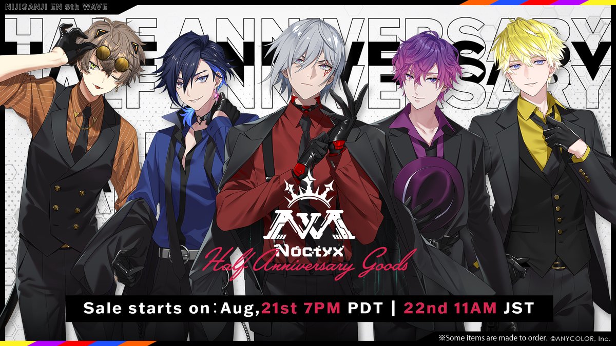 ELLEShop25's tweet photo. [Pre-Order] NIJISANJI EN Noctyx Half Anniversary Goods

💰ราคาและรายละเอียดเพิ่มเติมในภาพ

📌ปิดรับรอบแรก 21.08.2022 / ปิดรับรอบสอง 15.09.2022 15.00 น.
📌สินค้าถึงไทยประมาณปลายเดือน9/2022
⚠️ยกเว้นสินค้าผลิตตามจำนวนจะถึงไทยประมาณปลายเดือน1/2023

#ตลาดนัดนิจิซันจิ #ตลาดนัดnijisanji https://t.co/FMQqP2meZ6