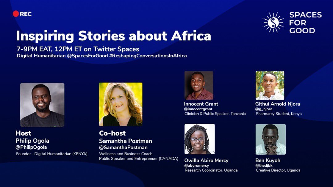 SamanthaPostman's tweet photo. @PhilipOgola @Buckden_Simon @NiksLettering @techie_maria @TwitterSpaces @Cerra__ @MadalynSklar @psalmlab @KristyBooks @ManuelBrent3207 @BigTentSocial @SimplyTimTV @retromauro I never imagined daughter of a teen high school drop out from a city with one of the highest senior populations in Alberta, Canada and a previous welfare kid, would earn a global seat on @SpacesForGood or @TwitterSpaces 

 Enforced by @PhilipOgola https://t.co/aUdmy3TLgU