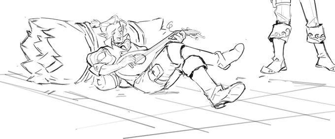 Some more #dnd sketches dump 