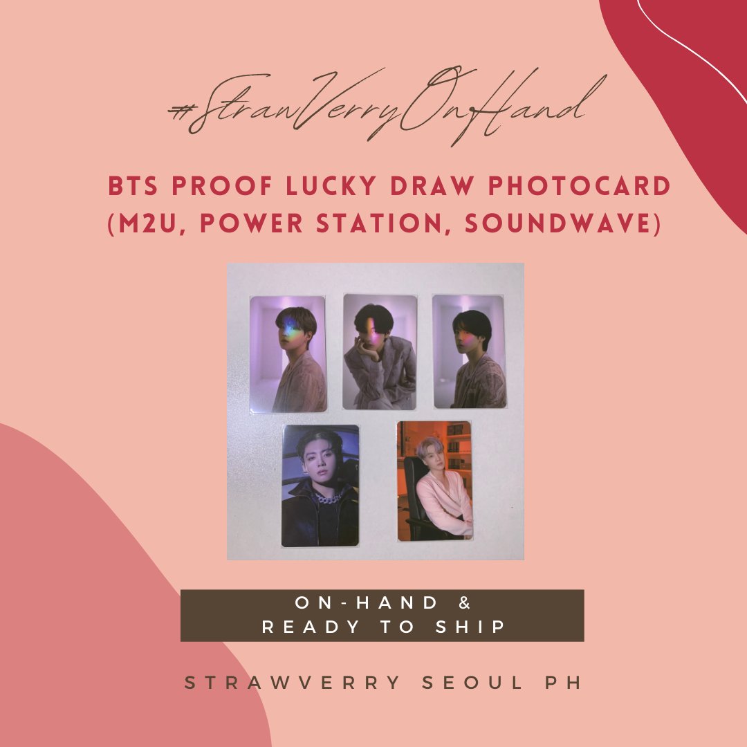 StrawVerrySPH's tweet photo. I'm selling BTS PROOF LUCKY DRAW PHOTOCARD | OFFICIAL | SEALED | ON-HAND | COD. Get it on Shopee now! https://t.co/4ZYeWPfTpK #ShopeePH #StrawVerryOnhand #PH_GO https://t.co/fEGZeJ21uT