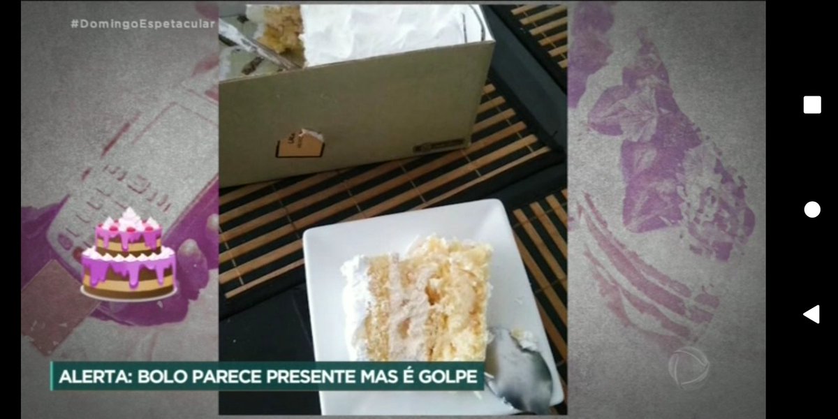 cjjorge6509's tweet photo. Cuidado no golpe do bolo de presente.#golpedobolo https://t.co/6FYhm3GfqX