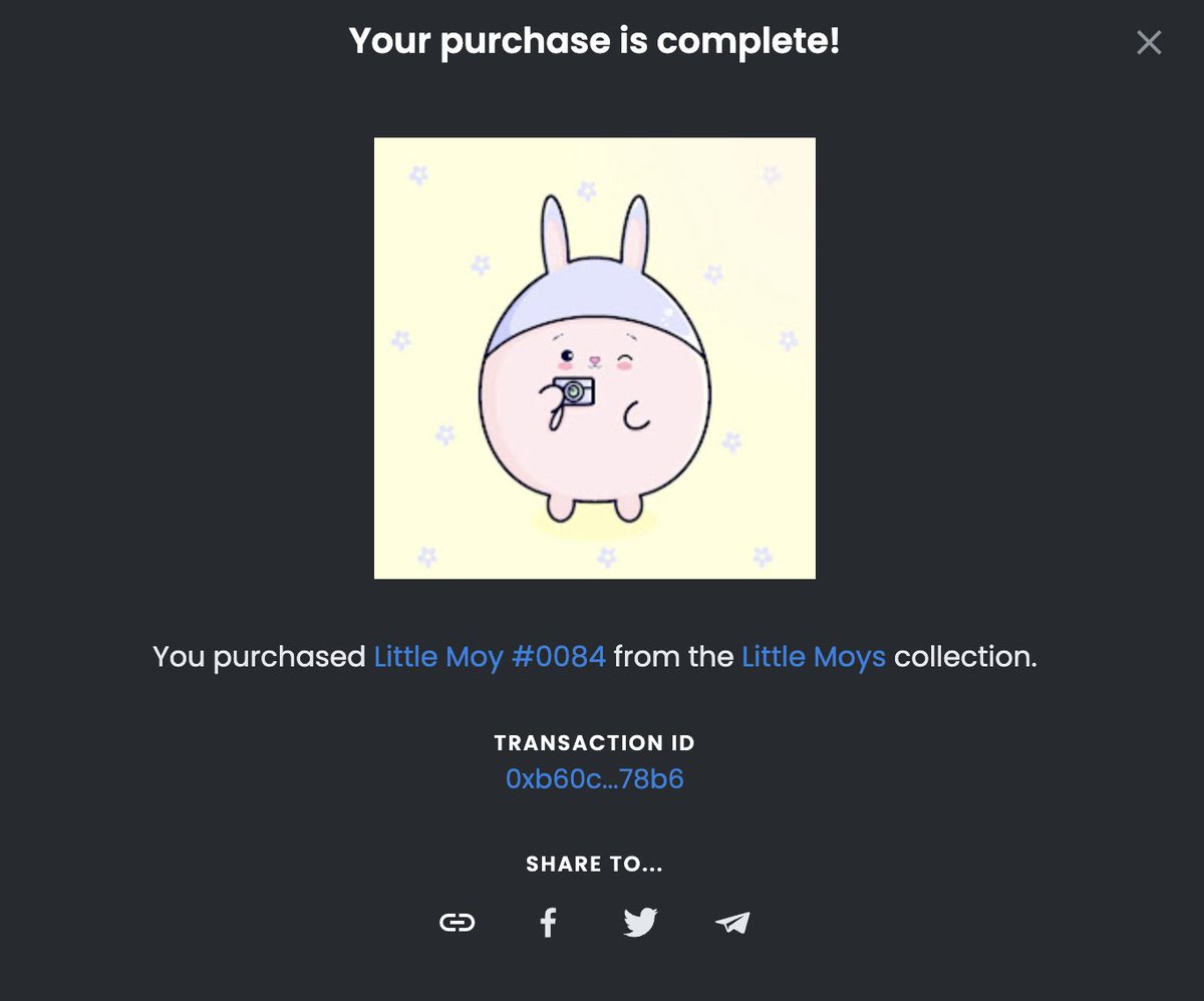 OMG I have been keeping an eye out for this one for a while 😅 Thank you <a href="/cutelittlemoys/">Little Moys 🌙SOLD OUT🌙</a> and <a href="/Glowfrens/">Glowfrens</a>  ❤️😘
🥰One of my most favourite collection and being a Photographer IRL just had to have this cutie🥰