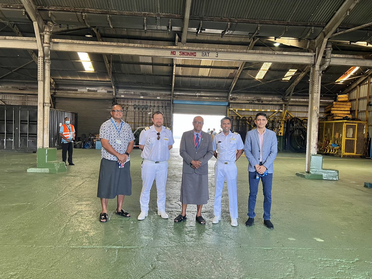 MCTTTFiji's tweet photo. Bula! Today, we were very excited to welcome back the #PacificExplorer, her 830 crew and 1,147 passengers. This makes Carnival the first cruise line to return to the Pacific. 🚢 🇫🇯 🌍 https://t.co/OtQLOOiR22