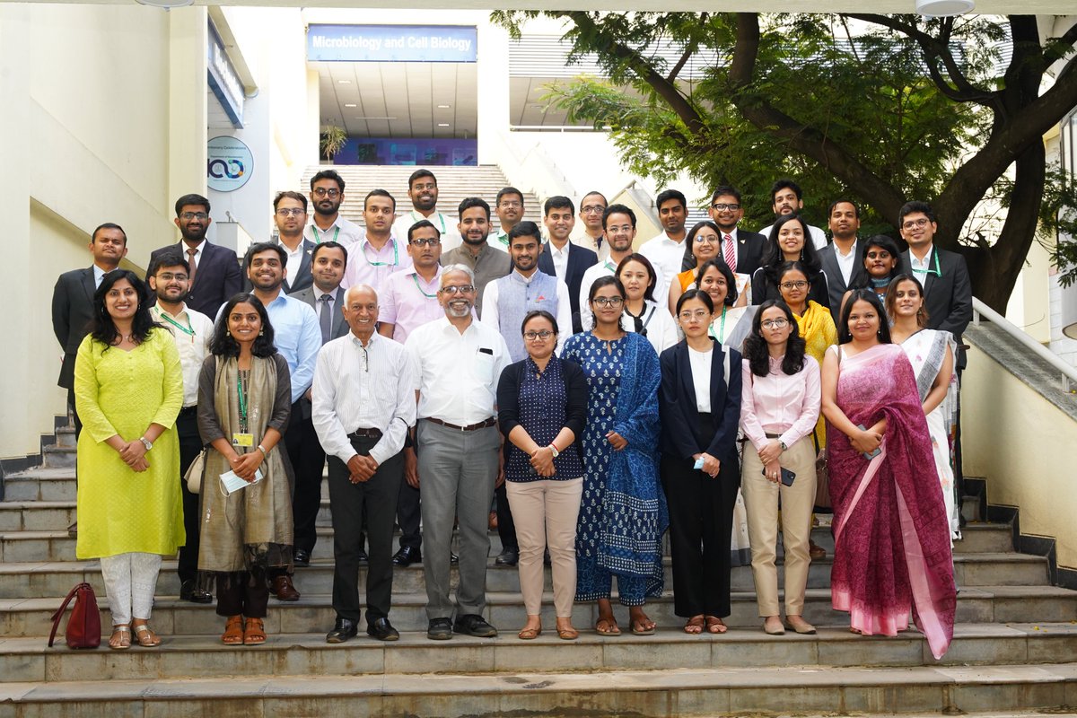 DSTCPRIISc's tweet photo. DST Centre for Policy Research, IISc organised a special training module for Indian Foreign Service (IFS) Officer Trainees on #ScienceDiplomacy on 11th August 2022.
#SciDip #TechnologyDiplomacy #NESTMEA
@MEAIndia @indiandiplomats @SSIFS_MEA https://t.co/sVTNWEL08n