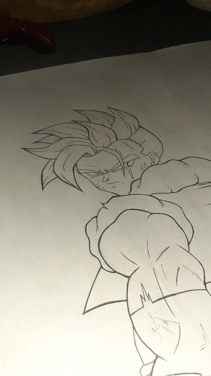 Line work done 
#Anitwt #DBZ