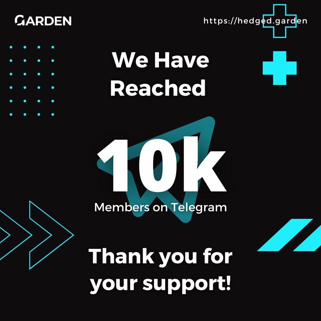 GardenProtocol's tweet photo. Thank you for your support! 🙏 https://t.co/4M5XAALPcs