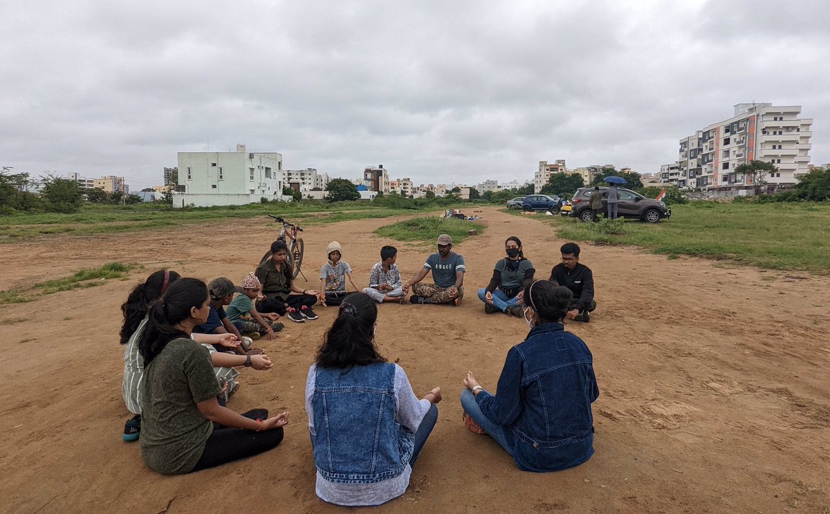 ENYImpacts's tweet photo. Cleanup + Coconuts without straw + Tree Plantation + Meditation.
Glimpse from 100th Ameenpur Lake Outreach. You can join us on every Sunday. Link in bio to register.
#ENYImpacts #VISVA #AzadiKaAmritMahotsav @SwachhBharatGov @swachhbharat @SwachSurvekshan https://t.co/0aRMBdj918